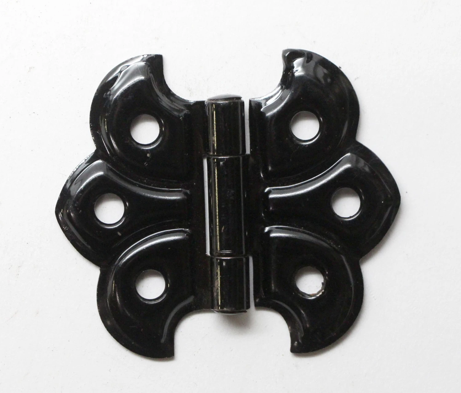 Black Steel Butterfly Surface Cabinet Hinge 3 Black Steel Butterfly Surface Cabinet Hinge