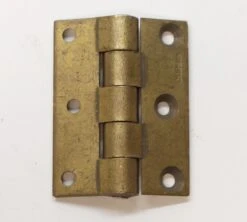 Set Of 10 Vintage Corbin Brass Furniture 2 X 1.5 Butt Hinges -OGT Sale Store cabinet furniture hinges for sale k192009