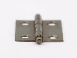 Set Of 8 Vintage Steel 1.25 X 1 Butt Furniture Hinges 8 Set Of 8 Vintage Steel 1.25 X 1 Butt Furniture Hinges -OGT Sale Store cabinet furniture hinges for sale k193197