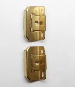 Pair Of 2.75 In. Partial Wrap Amerock Brushed Brass Cabinet Hinges 8 Pair Of 2.75 In. Partial Wrap Amerock Brushed Brass Cabinet Hinges -OGT Sale Store cabinet furniture hinges for sale l211588