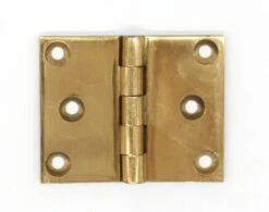 Set Of 4 Brass Corbin 2 X 2.5 Cabinet Butt Hinges -OGT Sale Store cabinet furniture hinges for sale n253877