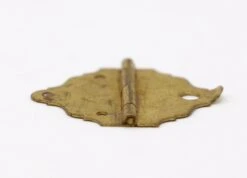 Set Of 6 Brass Vintage Box Furniture Cabinet Hinges 9 Set Of 6 Brass Vintage Box Furniture Cabinet Hinges -OGT Sale Store cabinet furniture hinges for sale p263487