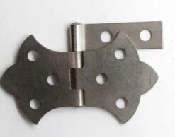 Pair Of Stanley Brushed Steel Butterfly Cabinet Hinges -OGT Sale Store cabinet furniture hinges for sale p263491