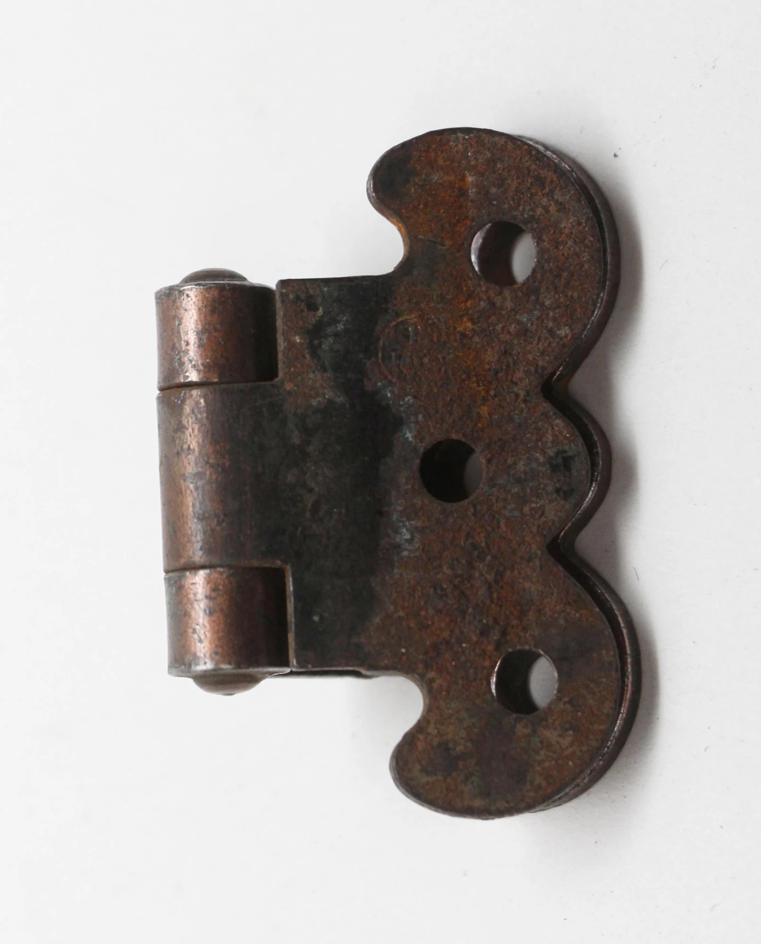 Vintage Brass Plated Offset Butterfly Hinge 5 Vintage Brass Plated Offset Butterfly Hinge - Image 3