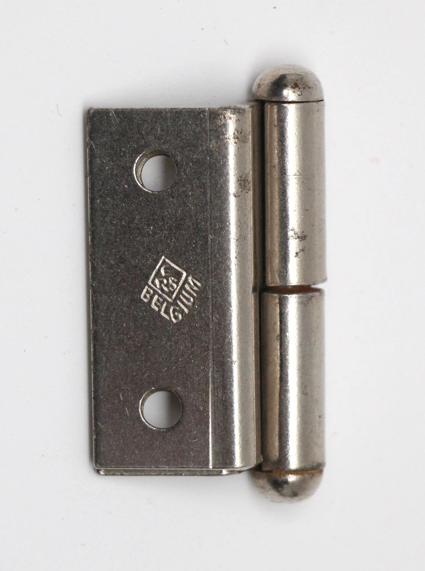 Modern 1.625 In. X 1.75 Brushed Steel Offset Cabinet Hinge 5 Modern 1.625 In. X 1.75 Brushed Steel Offset Cabinet Hinge - Image 3