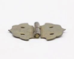 Vintage Steel Butterfly Cabinet Door Hinge Set 1.125 X 1.25 8 Vintage Steel Butterfly Cabinet Door Hinge Set 1.125 X 1.25 -OGT Sale Store cabinet furniture hinges for sale q275049