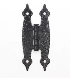 Pair Of Black Hammered Steel Arts & Crafts Cabinet Hinges 9 Pair Of Black Hammered Steel Arts & Crafts Cabinet Hinges -OGT Sale Store cabinet furniture hinges for sale q278352