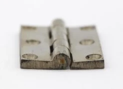 Pair Of Nickel Over Brass 2 X 1.5 Russwin Butt Cabinet Hinges -OGT Sale Store cabinet furniture hinges for sale q278388