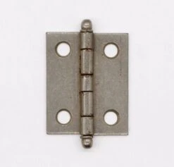 Set Of 8 Vintage Steel 1.25 X 1 Butt Furniture Hinges 7 Set Of 8 Vintage Steel 1.25 X 1 Butt Furniture Hinges -OGT Sale Store cabinet furniture hinges k193197