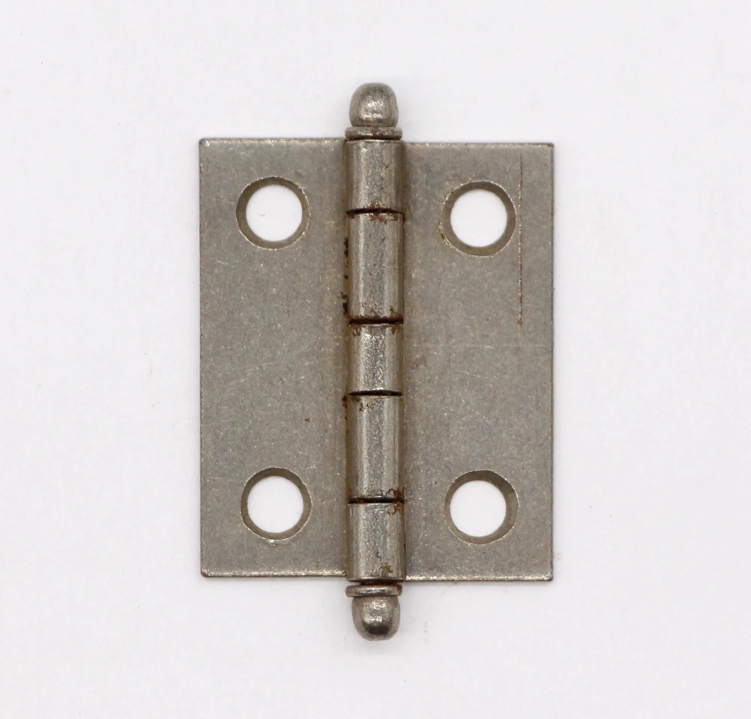 Set Of 8 Vintage Steel 1.25 X 1 Butt Furniture Hinges 4 Set Of 8 Vintage Steel 1.25 X 1 Butt Furniture Hinges - Image 2