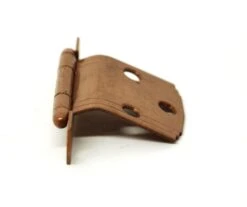 Set Of 4 Art Deco Copper Finish 2.75 X 2 Offset Cabinet Hinges 7 Set Of 4 Art Deco Copper Finish 2.75 X 2 Offset Cabinet Hinges -OGT Sale Store cabinet furniture hinges n250994