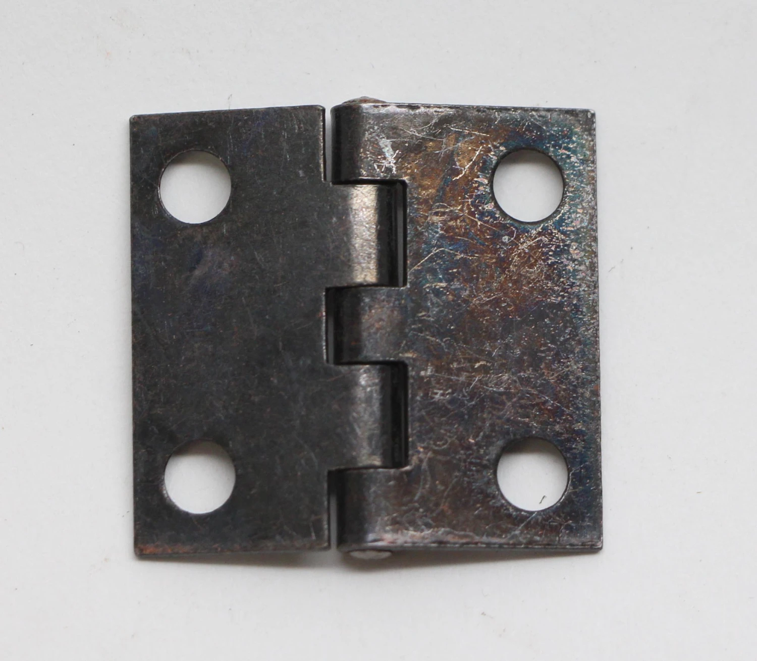 Set Of 15 Steel Black Cabinet 1.25 X 1.25 Butt Hinges 4 Set Of 15 Steel Black Cabinet 1.25 X 1.25 Butt Hinges - Image 2