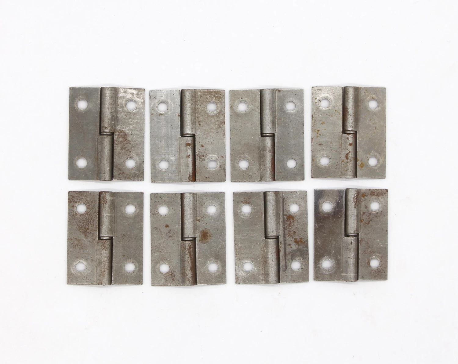 Set Of 8 Steel 2 X 1.625 Butt Cabinet Hinges 4 Set Of 8 Steel 2 X 1.625 Butt Cabinet Hinges - Image 2