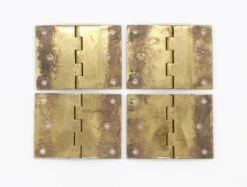 Set Of 4 Corbin Brass 2.25 X 3 Butt Cabinet Hinges 7 Set Of 4 Corbin Brass 2.25 X 3 Butt Cabinet Hinges -OGT Sale Store cabinet furniture hinges p262259