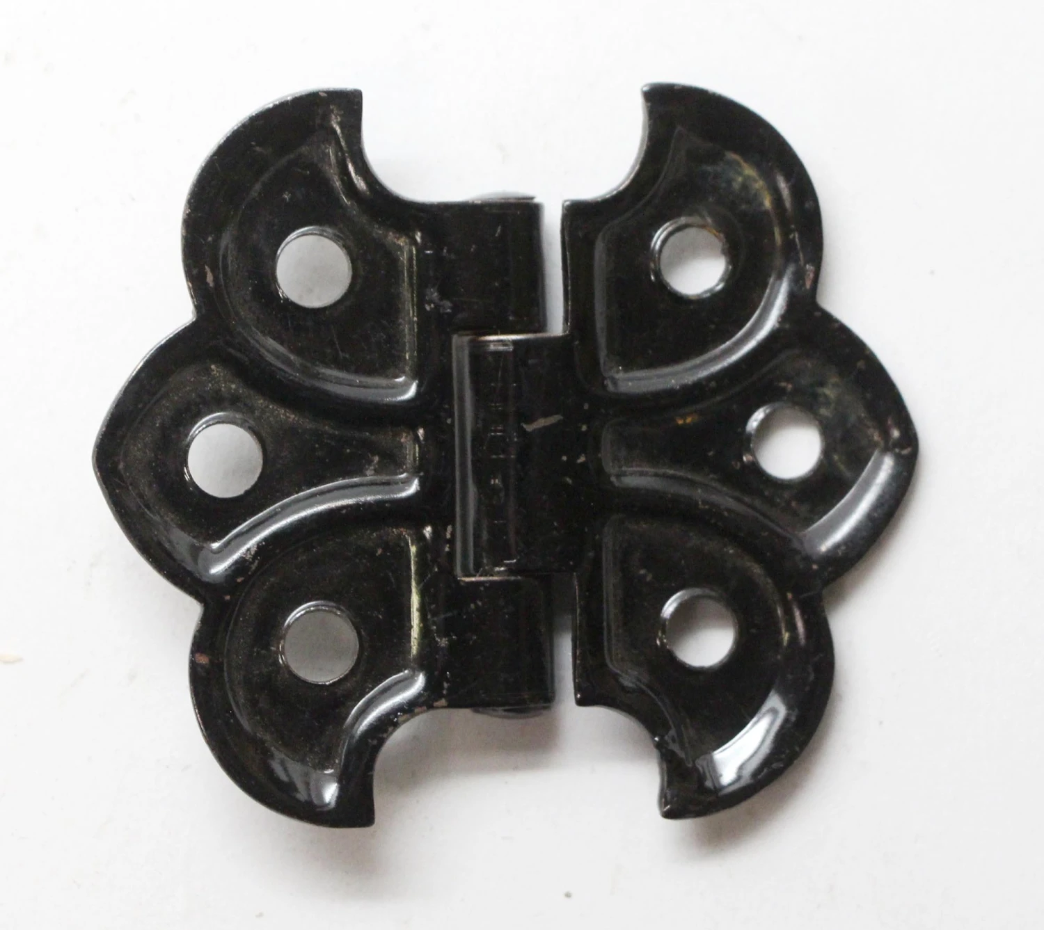 Black Steel Butterfly Surface Cabinet Hinge 4 Black Steel Butterfly Surface Cabinet Hinge - Image 2