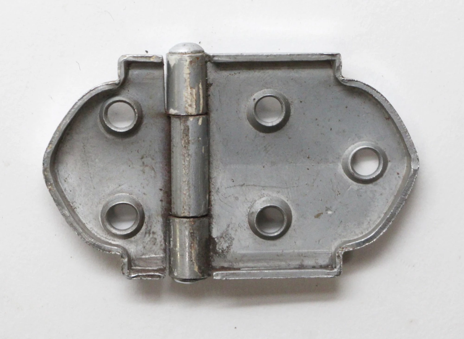 Chrome Plated Steel Art Deco Surface Cabinet Hinge 4 Chrome Plated Steel Art Deco Surface Cabinet Hinge - Image 2