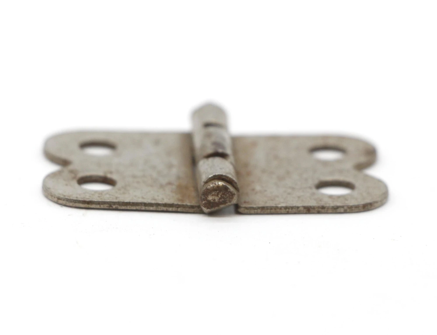 Vintage Steel Cabinet Hinge Set 1.625 X 1 4 Vintage Steel Cabinet Hinge Set 1.625 X 1 - Image 2