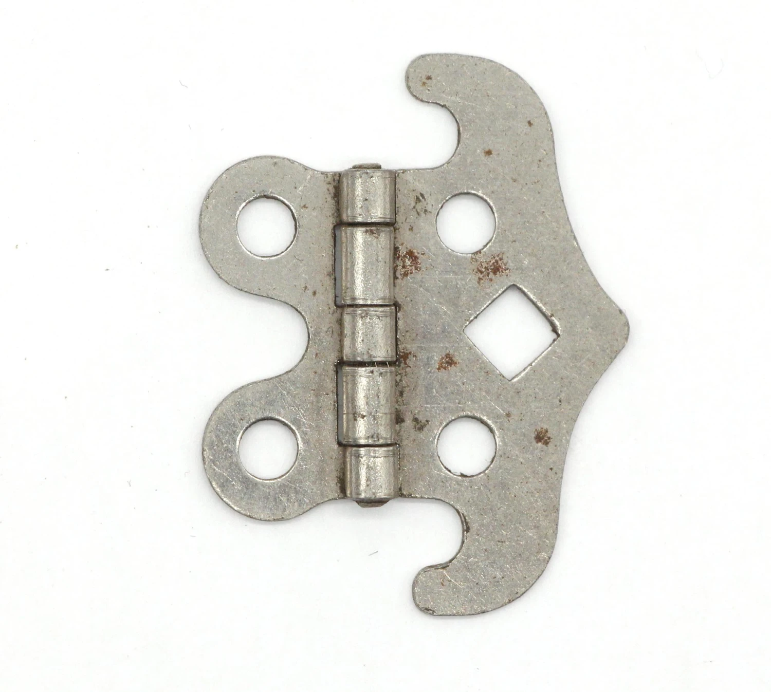 Pair Of Vintage Surface Mount Cabinet Hinges 1.5 X 1.125 4 Pair Of Vintage Surface Mount Cabinet Hinges 1.5 X 1.125 - Image 2