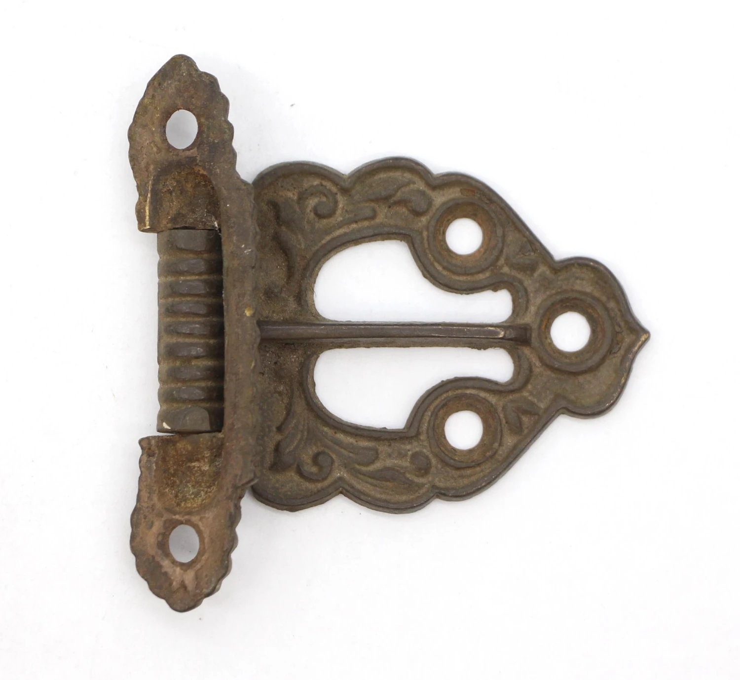 Victorian 2.875 In. Bronze Ice Box Hinge 4 Victorian 2.875 In. Bronze Ice Box Hinge - Image 2
