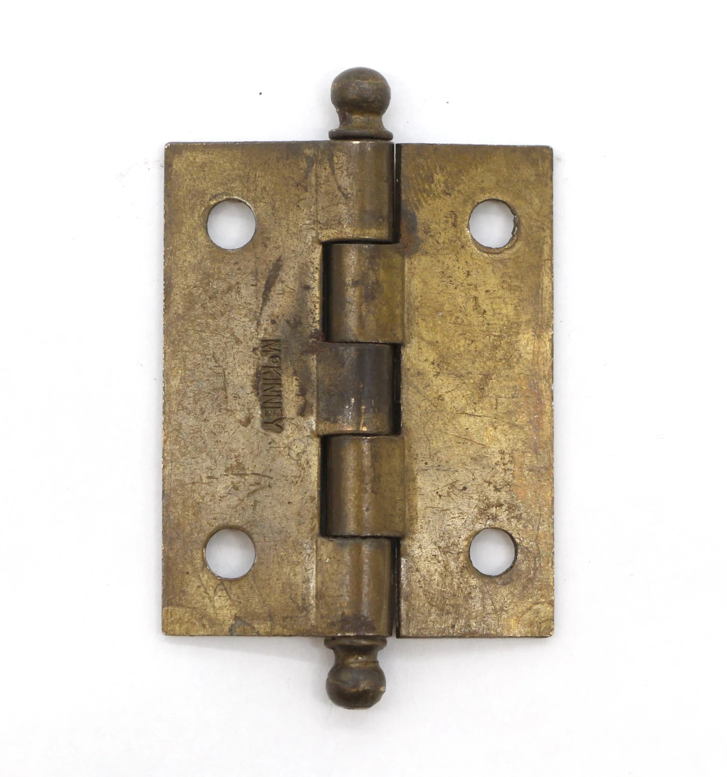 McKinney 2 X 1.5 In. Brass Over Steel Cabinet Hinge 4 McKinney 2 X 1.5 In. Brass Over Steel Cabinet Hinge - Image 2