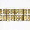 Set Of 10 Brass Plated 0.75 X 1.125 Steel Butt Hinges 1 Set Of 10 Brass Plated 0.75 X 1.125 Steel Butt Hinges -OGT Sale Store cabinet furniture hinges set of 10 brass plated 075 x 1125 steel butt hinges k192010