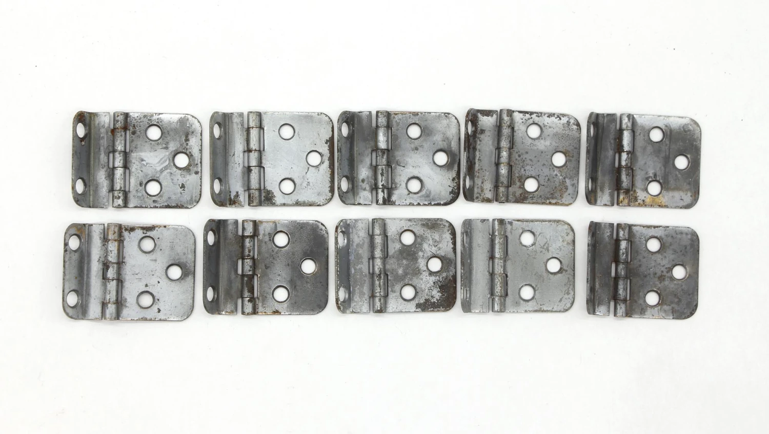 Set Of 10 Steel Partial Wrap Offset Cabinet Hinges 3 Set Of 10 Steel Partial Wrap Offset Cabinet Hinges