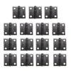 Set Of 15 Steel Black Cabinet 1.25 X 1.25 Butt Hinges 2 Set Of 15 Steel Black Cabinet 1.25 X 1.25 Butt Hinges -OGT Sale Store cabinet furniture hinges set of 15 steel black cabinet 125 x 125 butt hinges p250686
