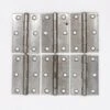 Set Of 6 Stanley Steel 2.5 X 1.75 Butt Cabinet Hinges
