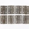 Set Of 8 Steel 2 X 1.625 Butt Cabinet Hinges -OGT Sale Store cabinet furniture hinges set of 8 steel 2 x 1625 butt cabinet hinges p262246