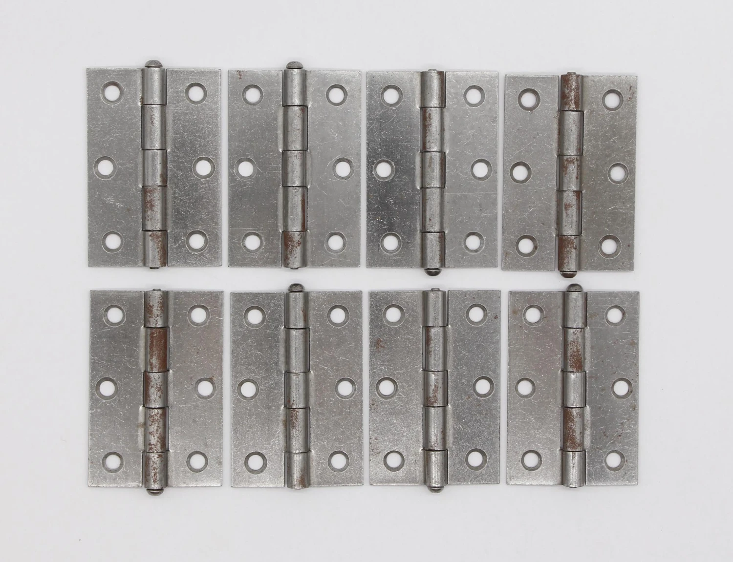 Set Of 8 Steel 2.5 X 1.6875 Butt Cabinet Hinges 3 Set Of 8 Steel 2.5 X 1.6875 Butt Cabinet Hinges