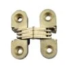 Soss Invisible Dull Brass Hinge