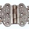 Victorian Nickel Over Cast Iron Surface Cabinet Furniture Hinge 2 Victorian Nickel Over Cast Iron Surface Cabinet Furniture Hinge -OGT Sale Store cabinet furniture hinges victorian nickel over cast iron surface cabinet furniture hinge n258367a