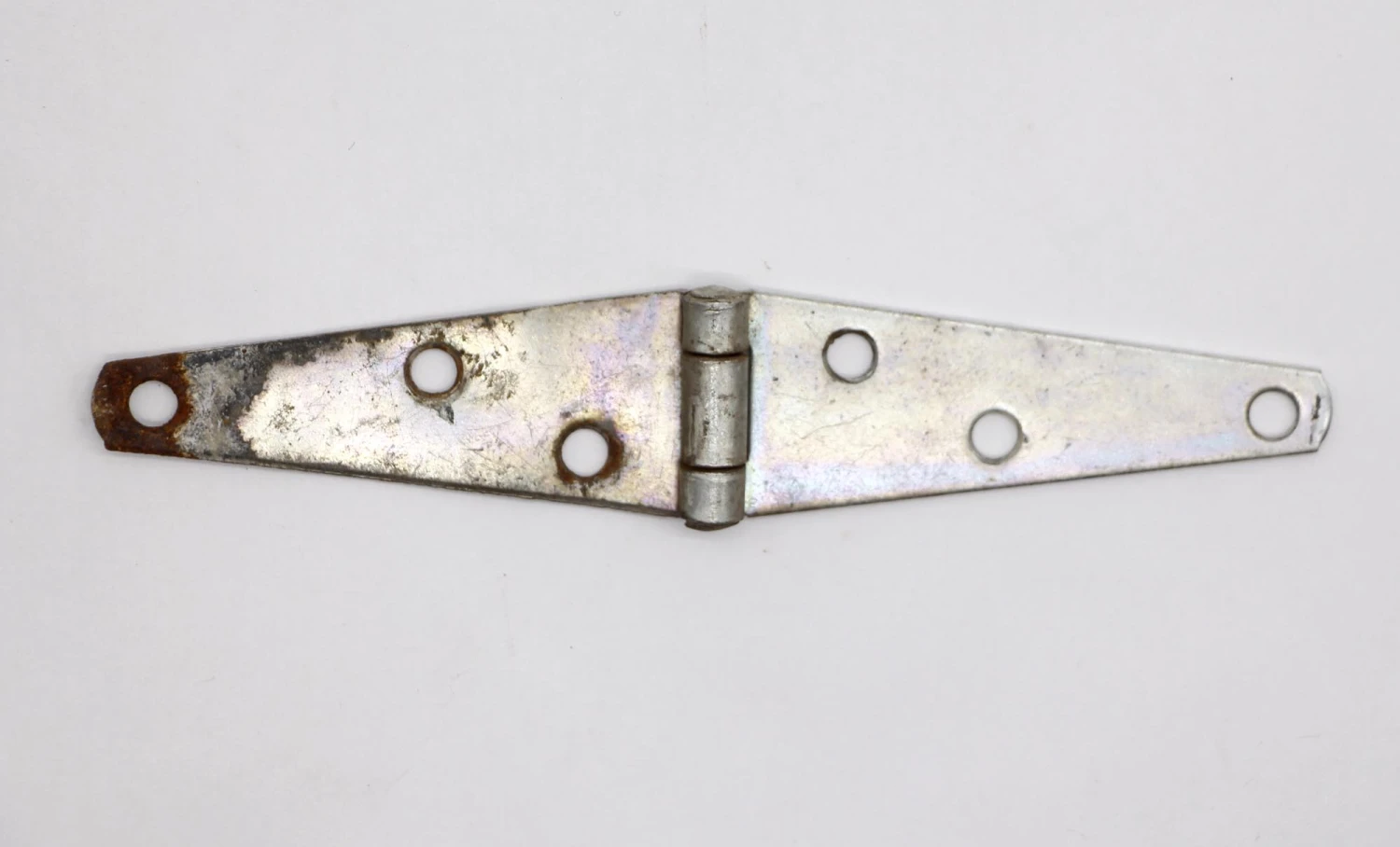Vintage 6 In. Steel Cabinet Strap Hinge 3 Vintage 6 In. Steel Cabinet Strap Hinge