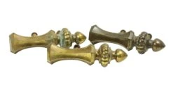 Antique Brass Victorian Drawer Cabinet T Shape Knob