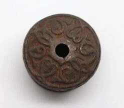 Antique Cast Iron 1.25 In. Victorian Drawer Cabinet Knob
