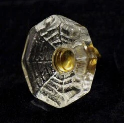 Web Design Glass 2 In. Drawer Cabinet Knob With Brass Plated Bullets 9 Web Design Glass 2 In. Drawer Cabinet Knob With Brass Plated Bullets -OGT Sale Store cabinet furniture knobs for sale l198588