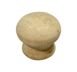 Set Of 10 Unfinished 1.125 In. Round Wooden Drawer Cabinet Knobs 9 Set Of 10 Unfinished 1.125 In. Round Wooden Drawer Cabinet Knobs -OGT Sale Store cabinet furniture knobs for sale l211592