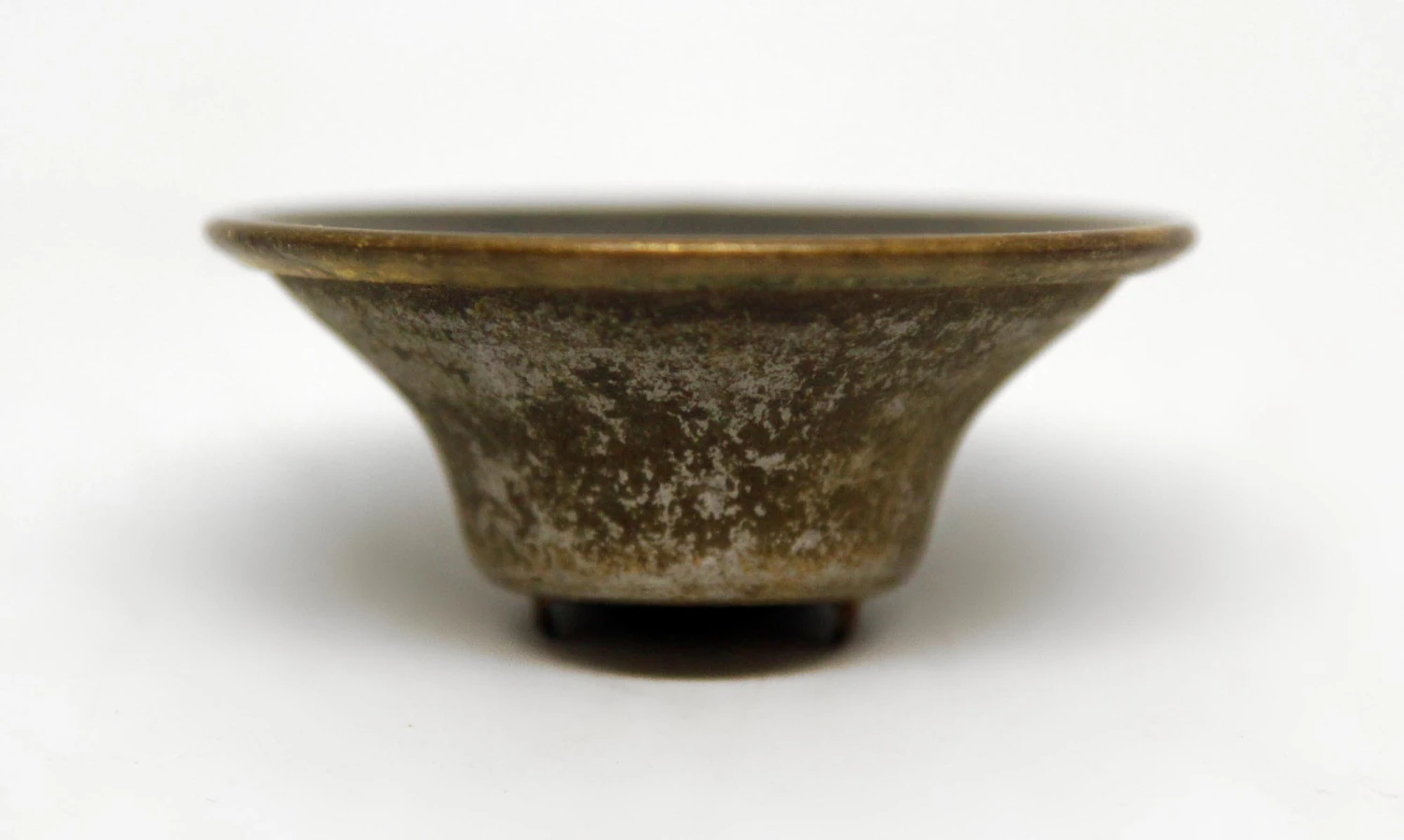 Modern Concave Brass 1.875 In. Drawer Cabinet Knob 5 Modern Concave Brass 1.875 In. Drawer Cabinet Knob - Image 3