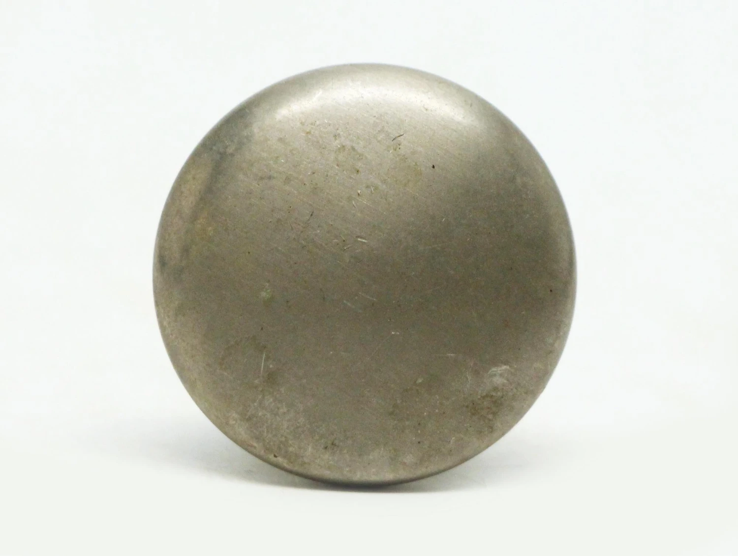 Pair Of 1 In. Round Nickel Drawer Cabinet Knobs 5 Pair Of 1 In. Round Nickel Drawer Cabinet Knobs - Image 3