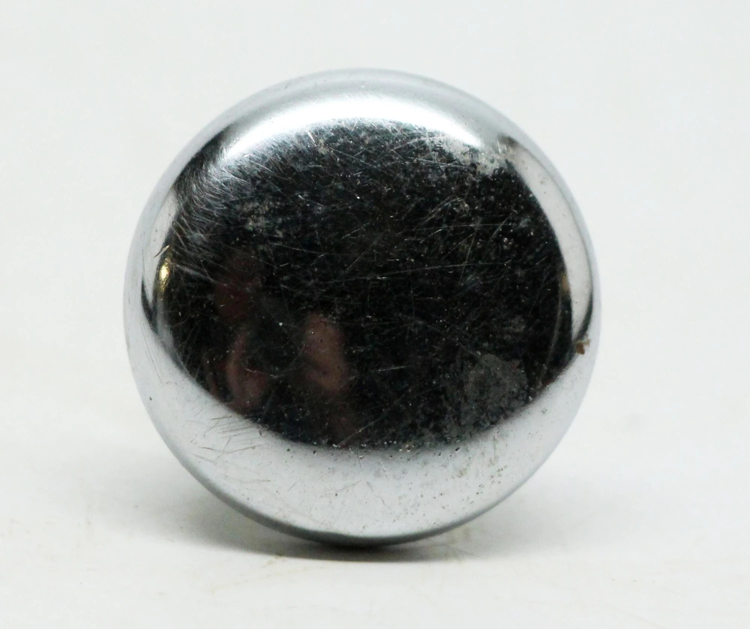 Pair Of 1.125 In. Plain Chrome Drawer Cabinet Knobs 5 Pair Of 1.125 In. Plain Chrome Drawer Cabinet Knobs - Image 3