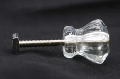 Vintage 1 In. Faceted Glass Drawer Cabinet Knob 8 Vintage 1 In. Faceted Glass Drawer Cabinet Knob -OGT Sale Store cabinet furniture knobs for sale n260084