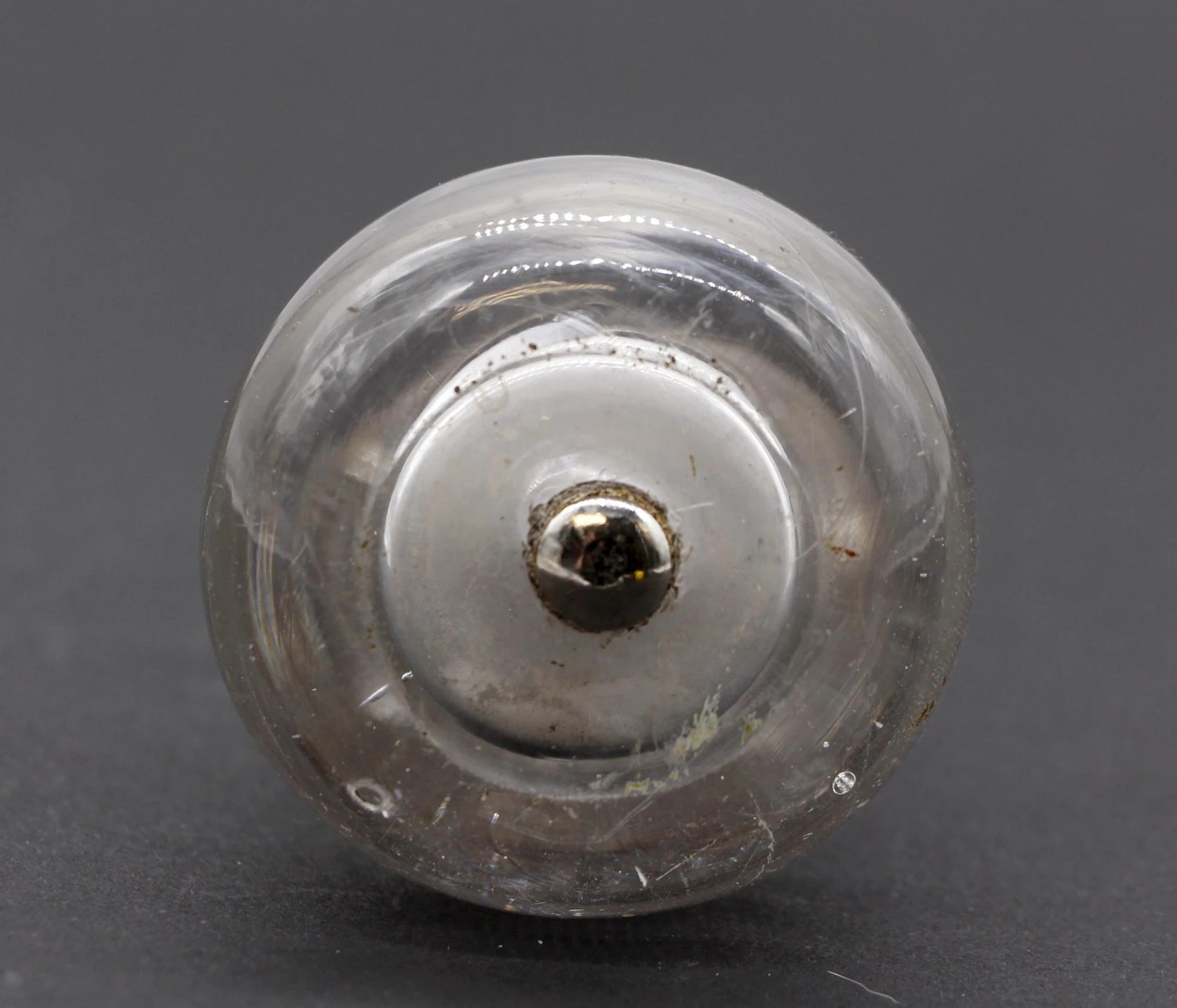 Pair Of Clear 2 In. Antique Glass Drawer Cabinet Knobs 5 Pair Of Clear 2 In. Antique Glass Drawer Cabinet Knobs - Image 3