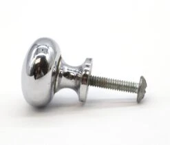 Vintage 1 In. Plain Round Chromed Brass Drawer Cabinet Knob 8 Vintage 1 In. Plain Round Chromed Brass Drawer Cabinet Knob -OGT Sale Store cabinet furniture knobs for sale q284481