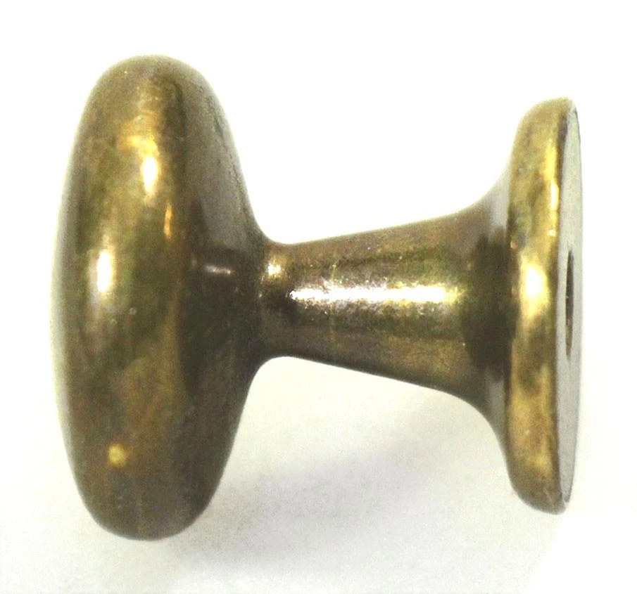 Vintage 0.875 In. Bronze Wash Drawer Cabinet Knob 4 Vintage 0.875 In. Bronze Wash Drawer Cabinet Knob - Image 2