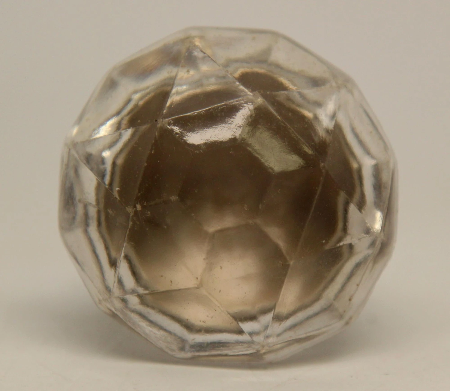 Pair Of Ball Faceted 1.5 In. Clear Glass Drawer Cabinet Knobs 4 Pair Of Ball Faceted 1.5 In. Clear Glass Drawer Cabinet Knobs - Image 2