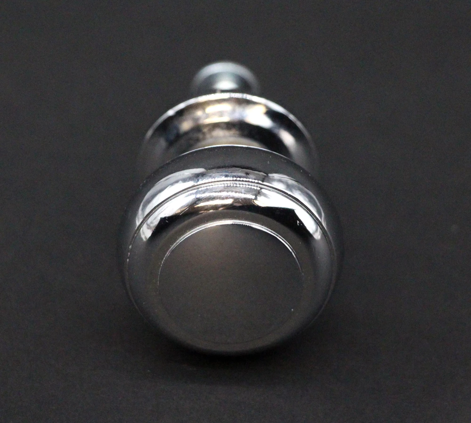 Modern 1.25 In. Chrome Plated Brass Drawer Cabinet Knob 3 Modern 1.25 In. Chrome Plated Brass Drawer Cabinet Knob