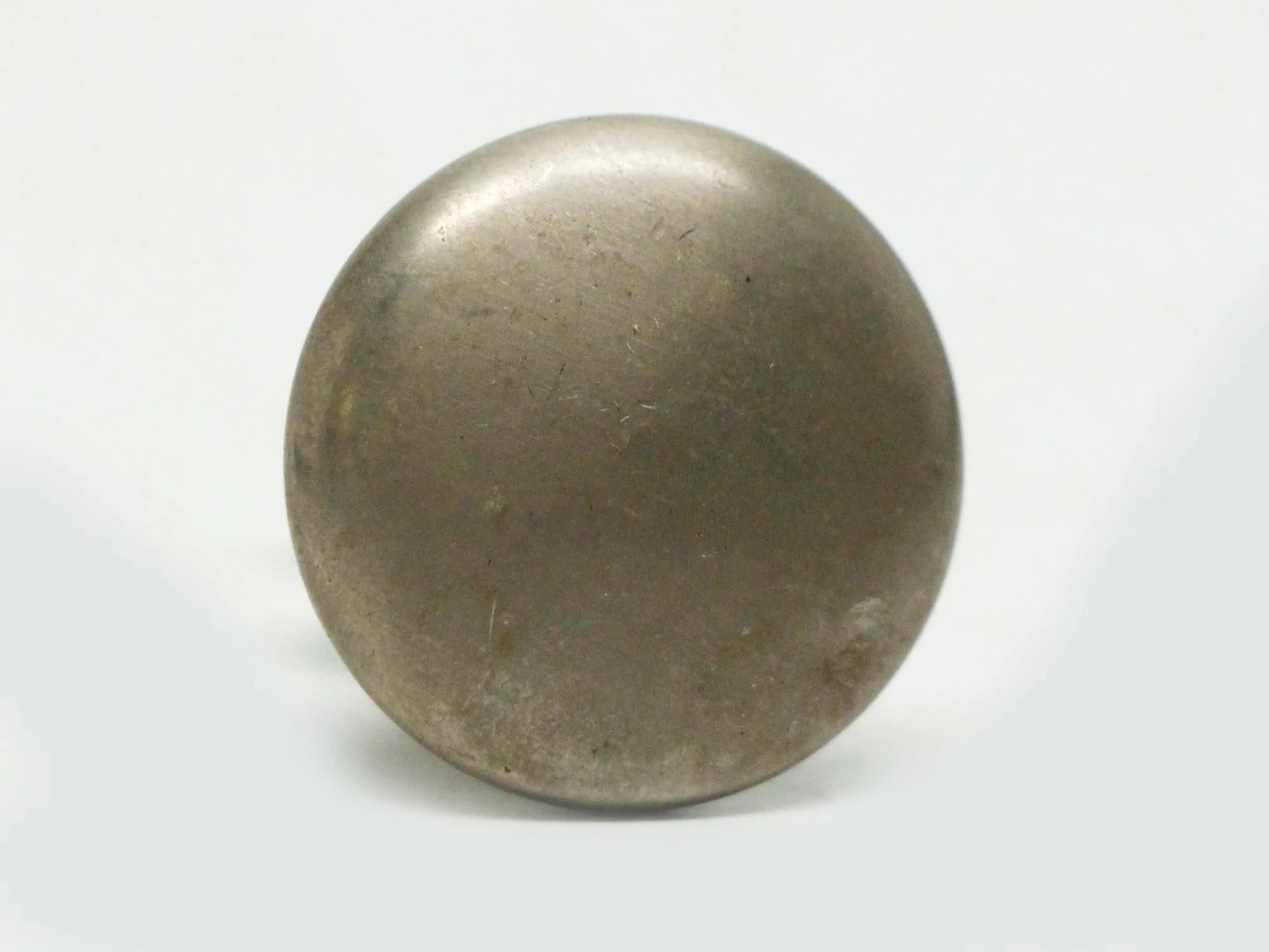 Pair Of 1 In. Round Nickel Drawer Cabinet Knobs 4 Pair Of 1 In. Round Nickel Drawer Cabinet Knobs - Image 2