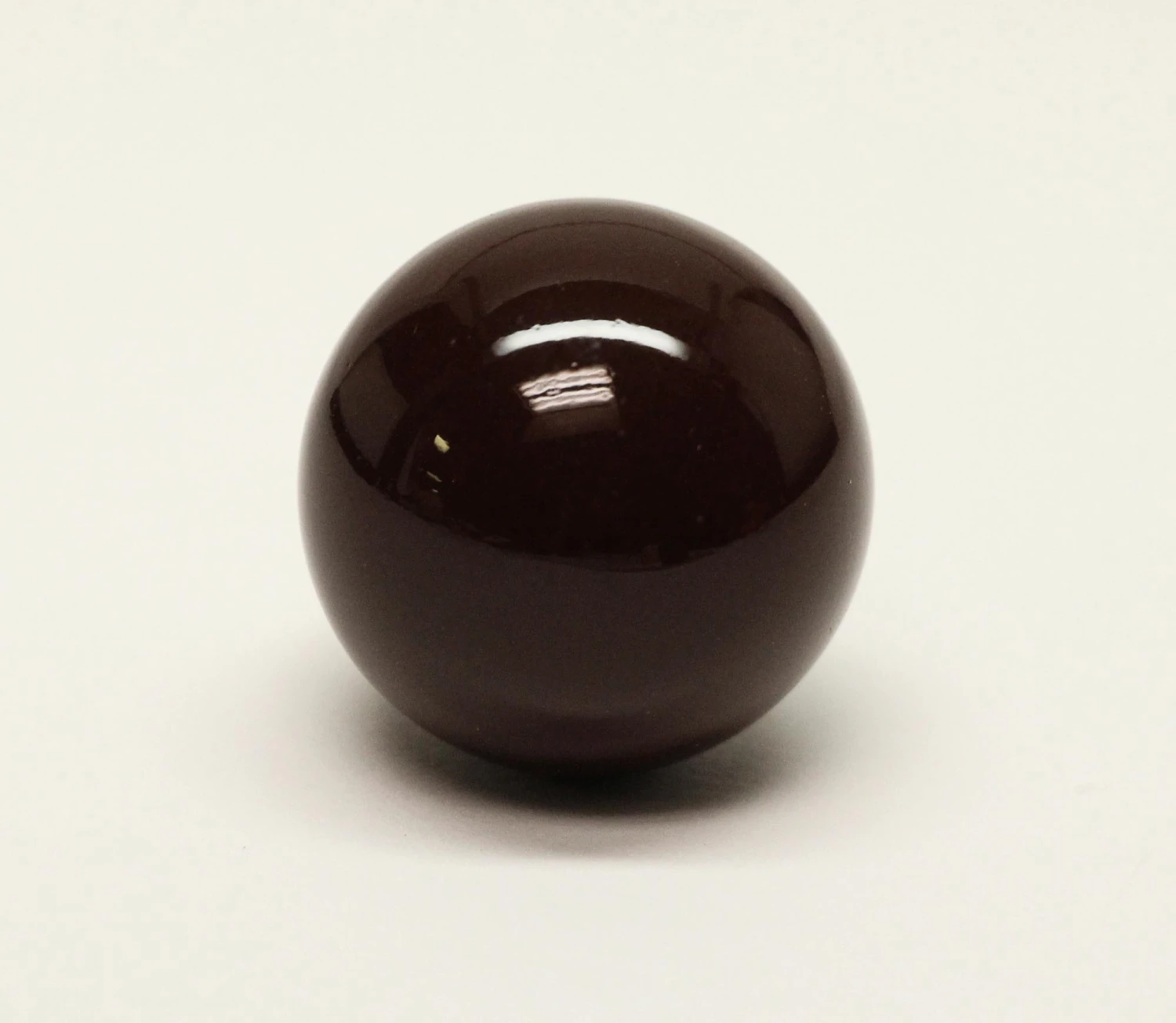 Ceramic Ball Shaped 1.125 In. Brown Drawer Cabinet Knob 4 Ceramic Ball Shaped 1.125 In. Brown Drawer Cabinet Knob - Image 2
