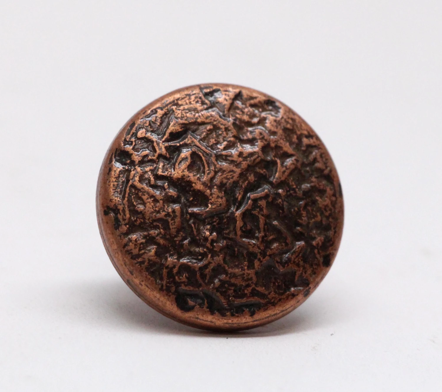 Arts & Crafts 1.25 In. Copper Plated Drawer Cabinet Knob 4 Arts & Crafts 1.25 In. Copper Plated Drawer Cabinet Knob - Image 2