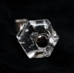 Vintage 1.25 In. Clear Glass Cabinet Drawer Knob 7 Vintage 1.25 In. Clear Glass Cabinet Drawer Knob -OGT Sale Store cabinet furniture knobs n260052